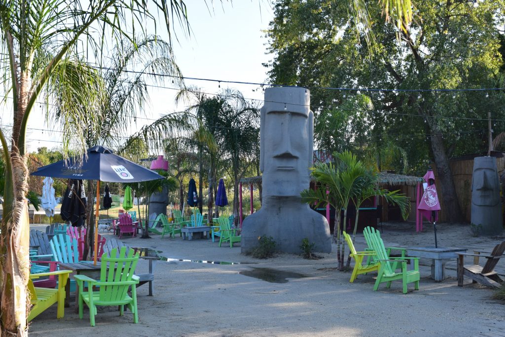 Another view of Tiki Bar