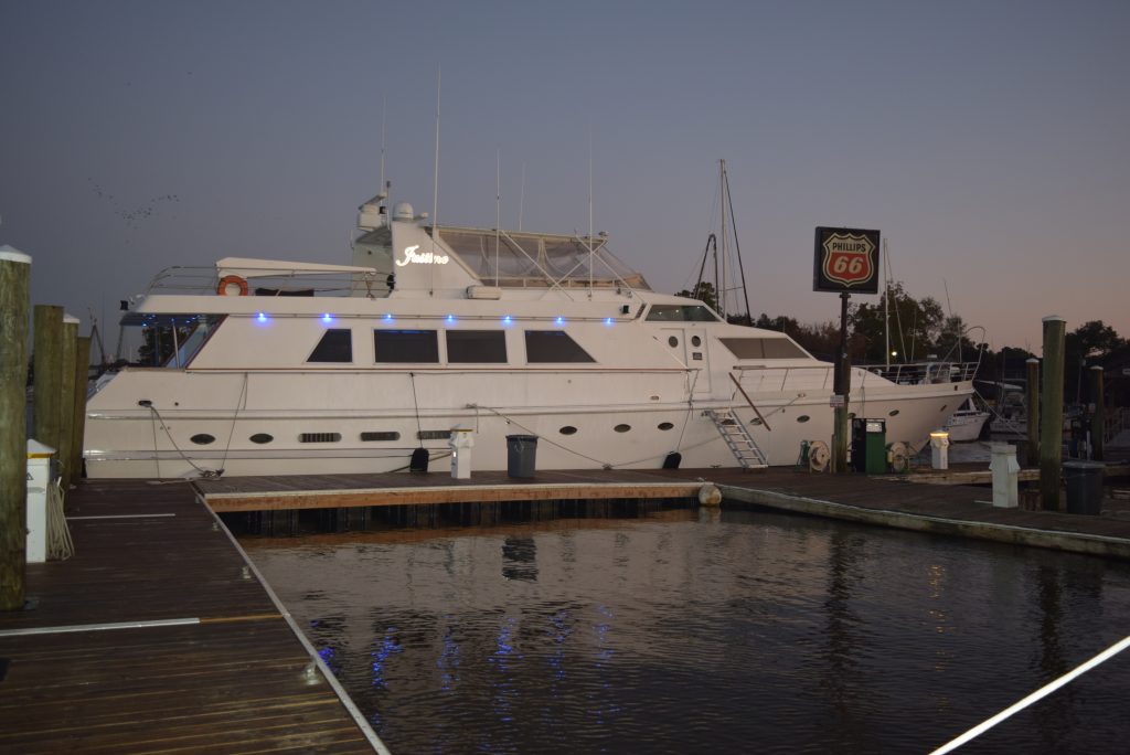 Big Boat docking