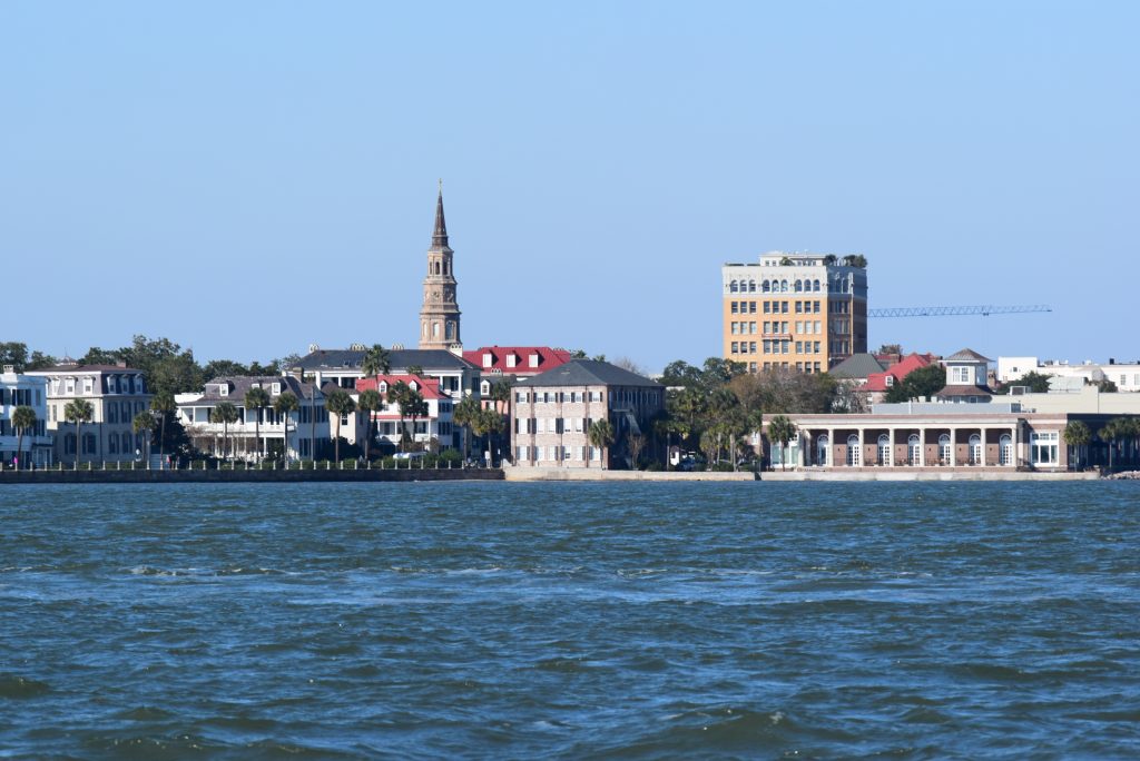 View of Charleston from water