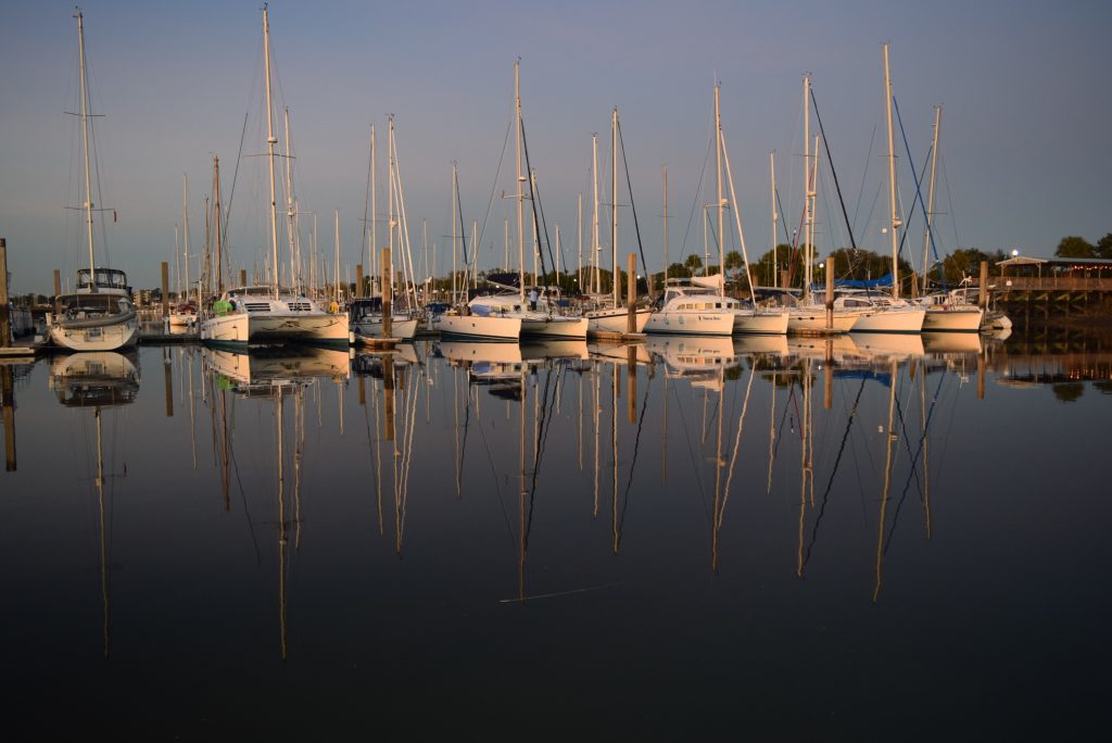 Catamaran row...as seen from Scout