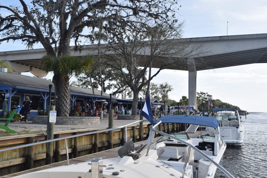 Docked and ready for lunch