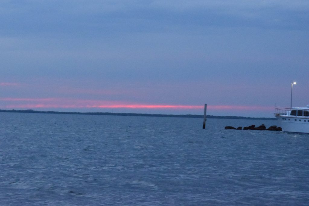 A nice evening at anchor in Pumpkin Key