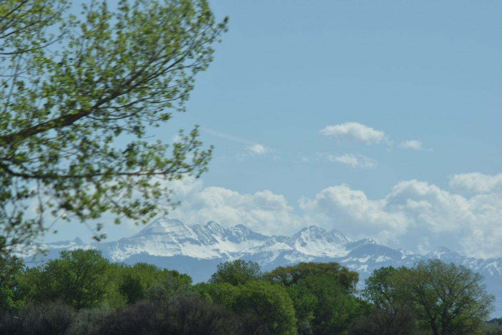 Snow on the mountains - Beautiful